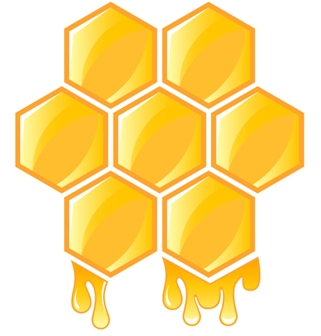 Honeycomb Honey
